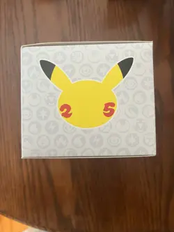 Pokemon TCG Wood 25th Anniversary Celebration Deck Box New Sealed in Box - Image 4