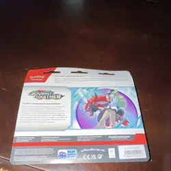 Pokemon TCG Journey Together 3-Pack Blister (English) w/ Scrafty Promo - Image 2