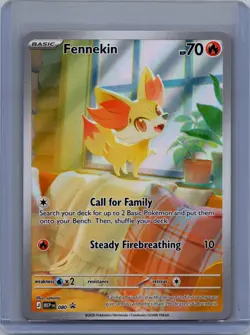 FENNEKIN 080 HOLO ME: MEGA EVOLUTION PROMO POKEMON NM - Image 1