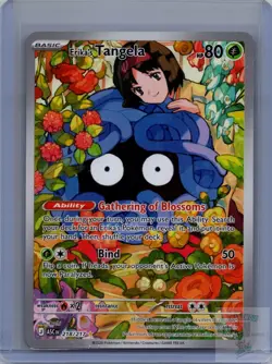 ERIKA'S TANGELA 218/217 ILLUSTRATION RARE ASCENDED HEROES POKEMON HOLO NM - Image 1