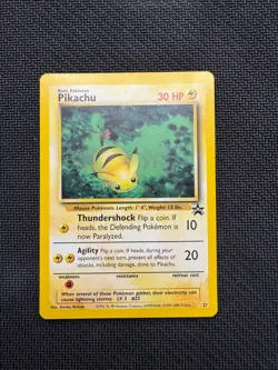 Pikachu #27 Wizards Black Star Promo Pokemon TCG WOTC 2000 | MP - Image 1