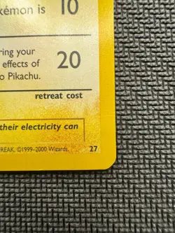 Pikachu #27 Wizards Black Star Promo Pokemon TCG WOTC 2000 | MP - Image 5