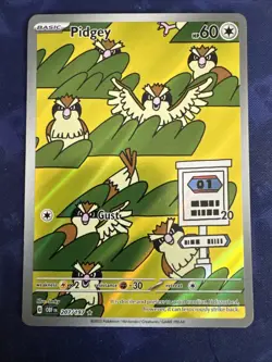 Pokemon - Pidgey 207/197 Obsidian Flames Illustration Rare - Image 1