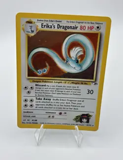 Erika's Dragonair 4/132 Gym Heroes Holo Rare English Unlimited 2000 - HP - Image 1