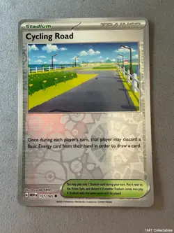 Pokemon TCG * Cycling Road 157/165 Uncommon Reverse Holo * ME 151 NM - Image 1