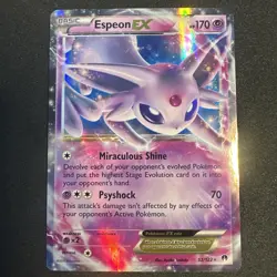 ESPEON EX 2016 POKEMON BREAKPOINT #52/122 HOLO RARE - Image 1
