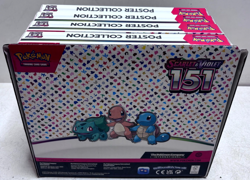 Pokemon Scarlet Violet 151 Poster Collection Sealed Box - 4 Total - Image 3