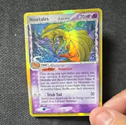 Pokemon TCG Ninetales Delta Species 8/101 Holo Rare English 70 HP 2006 - Image 1