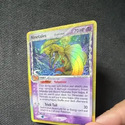 Pokemon TCG Ninetales Delta Species 8/101 Holo Rare English 70 HP 2006 - Image 2
