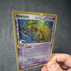 Pokemon TCG Ninetales Delta Species 8/101 Holo Rare English 70 HP 2006 - Image 3