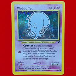 Nintendo Wobbuffet 16/75 Neo Discovery Holo Rare English Unlimited 90 HP 2001 - Image 1