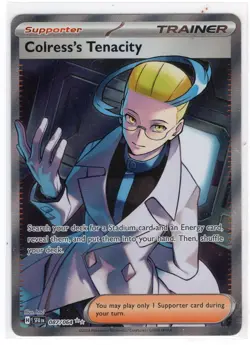 2024 Pokemon: Colress's Tenacity Ultra Rare 087/64 scarlet & violet SFA NM - Image 1