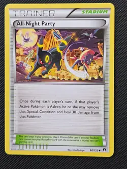 ALL-NIGHT PARTY 96/122 BREAKPOINT POKEMON LP 2016 - Image 1