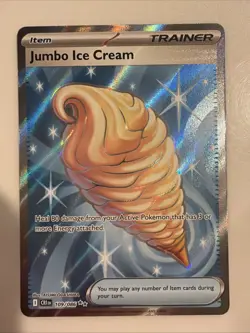 Jumbo Ice Cream 109/086 Chaos Rising NM Full Art Pokemon TCG - Image 1