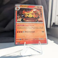 Flambirex | WHT 013/086 | Rare Holo Pokemon Karte | Weisse Flammen | Near Mint - Image 1