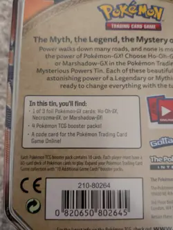 New Sealed Pokemon TCG Tin- Ho-Oh GX Mysterious Powers Sun & Moon/XY - Image 4
