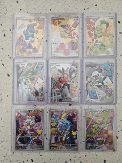 Pokemon First Partner Illustration Collection Series 2 Complete Set Of 9 Cards - Image 1