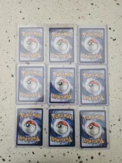 Pokemon First Partner Illustration Collection Series 2 Complete Set Of 9 Cards - Image 2