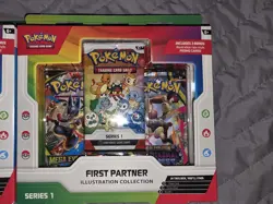Pokemon First Partner Illustration Collection (Series 1) - Lot of 2 New/Sealed - Image 3