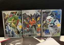 Pokemon First Partner Illustration Collection Series 2 Trio Set Gen 5 Unova - Image 1