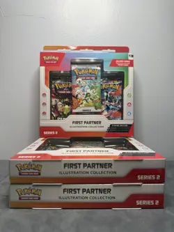 Pokemon First Partner Illustration Collection Series 2 Sealed (Lot Of 3) - Image 1