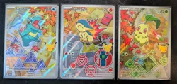 Pokemon First Partner Illustration Collection Series 2 Johto Gen 2 Set - Image 1