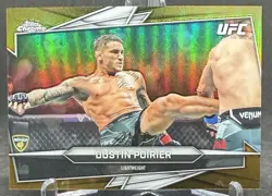Dustin Poirier 2026 Topps Chrome UFC Gold /50 #78 - Image 1