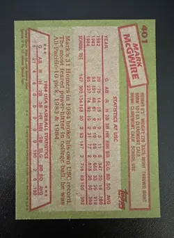 🔥 1985 Topps lot of 25 baseball cards. McGwire Puckett, Ryan and more 🔥 - Image 3