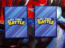 Squirtle Blue Border My First Battle + Wartortle Squirtle Stamp Pokemon TCG - Image 2