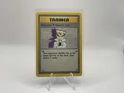 Imposter Professor Oak 73/102 Base Set Unlimited Rare LP - Image 1