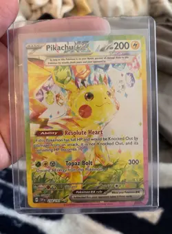 Pikachu ex 238/191 Sv08: Surging Sparks Special Illustration Rare Full Art Holo - Image 1