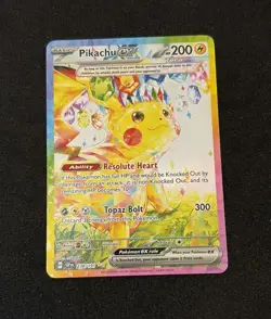 Pikachu ex 238/191 Sv08: Surging Sparks Special Illustration Rare Full Art Holo - Image 2