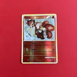 Vulpix 75/95 Reverse Holo Common LP Pokemon Card Call of Legends 2011 - Image 1