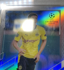 Jude Bellingham 2020 Topps Chrome UCL Refractor Rookie #68 PSA 9 - Image 5