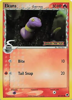 Ekans (Delta Species) DF Reverse Holofoil 47/101 LP Common - Image 1