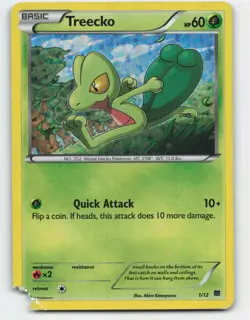 2015 Pokemon, McDonald's Promos, #1/12 Treecko, Holo Promo (b) - Image 1