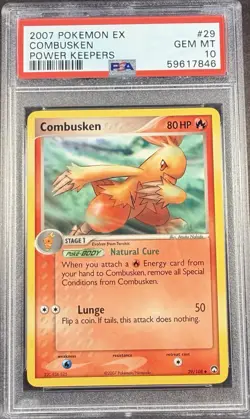 2007 Pokemon EX Power Keepers 29 Combusken PSA 10 Gem Mint - Image 1
