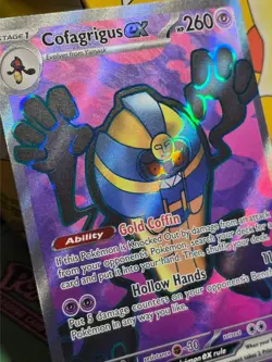 Cofagrigus ex 224/182 Paradox Rift (PAR) NM Full Art Pokemon Card - Image 3