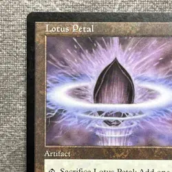 Lotus Petal - Tempest (TMP) 1997 NM Non-Foil Magic MTG - Image 3