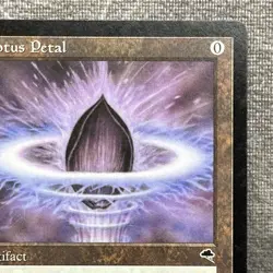 Lotus Petal - Tempest (TMP) 1997 NM Non-Foil Magic MTG - Image 4