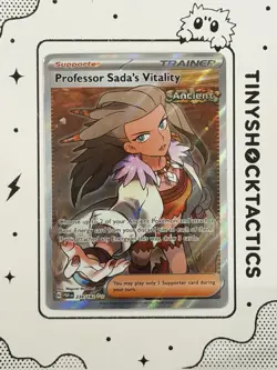 Pokemon Professor Sada's Vitality - 239/182 - SV04: Paradox Rift (PAR) NM - Image 1