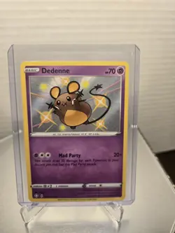 Dedenne Shiny Holo Rare Shining Fates Vault SV051/SV122 Near Mint Condition - Image 1
