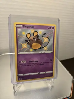 Dedenne Shiny Holo Rare Shining Fates Vault SV051/SV122 Near Mint Condition - Image 2