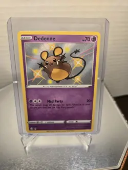 Dedenne Shiny Holo Rare Shining Fates Vault SV051/SV122 Near Mint Condition - Image 4