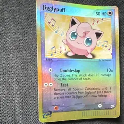 Nintendo Pokemon TCG Jigglypuff 41/95 EX Hidden Legends Reverse Holo Common - Image 3