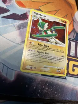2007 Pokemon, Secret Wonders, #6/132 Gallade, Holo Rare Holo Bleed With Swirl LP - Image 3