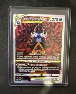 Hisuian Samurott VSTAR GG52/GG70 Ultra Rare Crown Zenith Pokemon TCG - Image 1