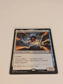 (4x) Spider-Woman, Stunning Savior Rare: Spider-Man MTG (NM) - Image 1