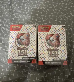 2x Scarlet & Violet 151 Booster Bundles Sealed Pokemon Boxes - Image 2