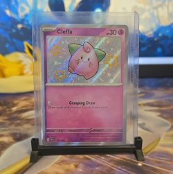Paldean Fates Cleffa 150/091 SV Paldean Fates Shiny Rare Holo Basic EN - Image 1